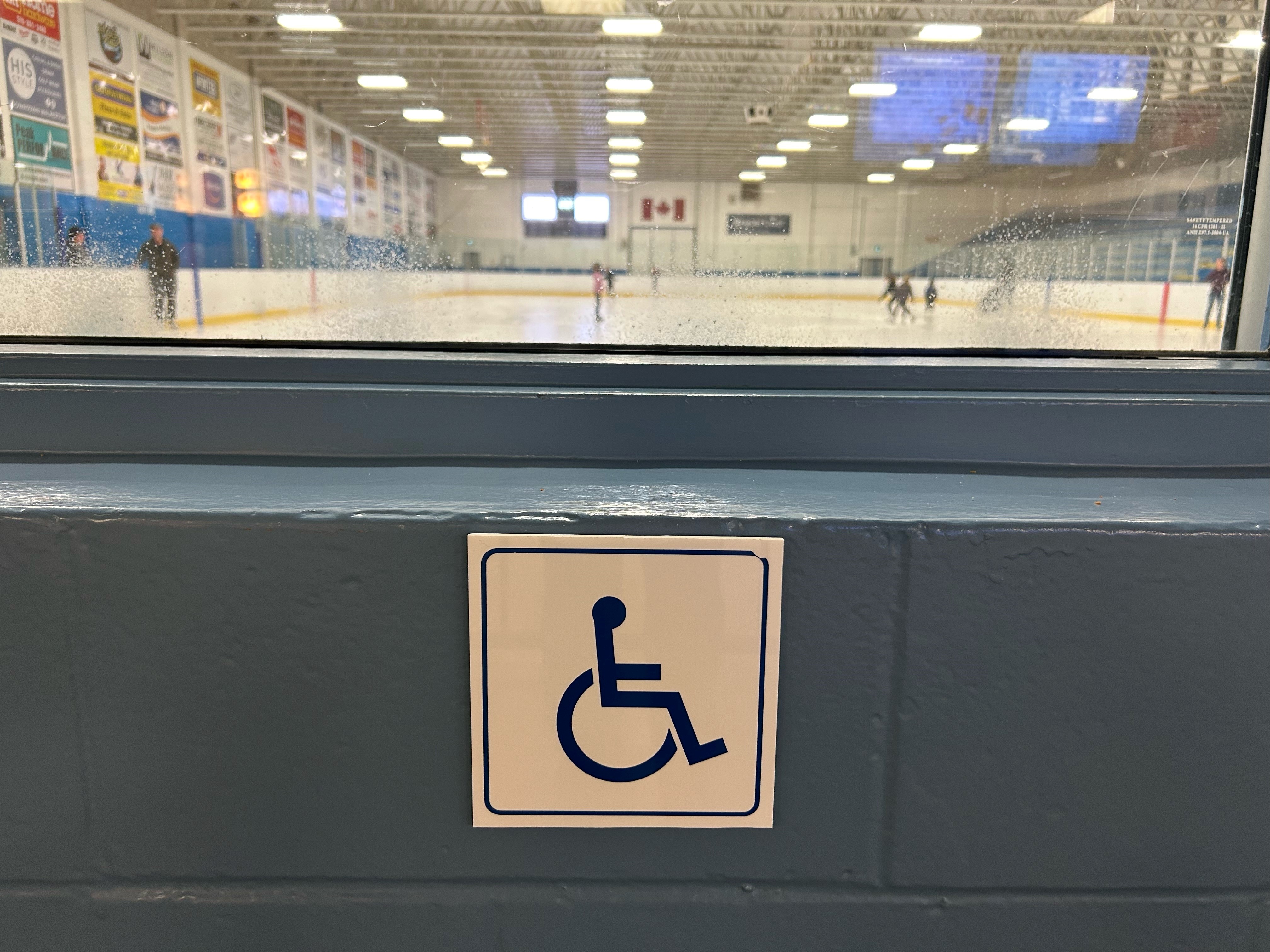 Accessibility Sign.